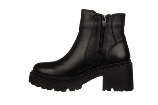 Botki Bayla-161 138 23515 Black 161602, Czarny, Skóra naturalna