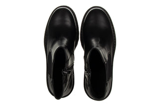 Botki Bayla-161 138 23515 Black 161602, Czarny, Skóra naturalna