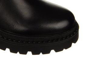 Botki Bayla-161 138 23515 Black 161602, Czarny, Skóra naturalna