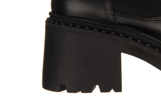 Botki Bayla-161 138 23515 Black 161602, Czarny, Skóra naturalna
