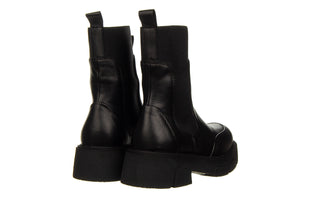 Botki Bayla-161 188 1302 01 01 Black 161632, Czarny, Skóra naturalna