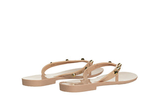 Japonki Melissa Harmonic Studs II Ad Pink 010464, Różowy, Guma