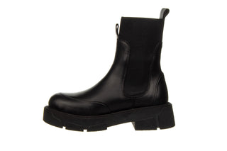 Botki Bayla-161 188 1302 01 01 Black 161632, Czarny, Skóra naturalna