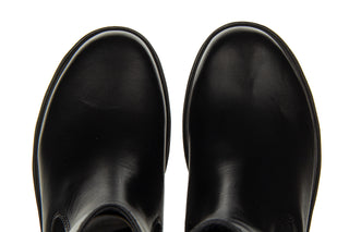 Botki Bayla-161 188 1101 01 Black 161624, Czarny, Skóra naturalna