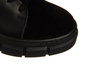 Trzewiki Bayla-161 157 2331 23-10 Black Suede Black 161606, Czarny, Skóra naturalna