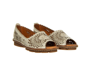 Półbuty Bayla-161 174 4102 1 03 Beige 23 161514, Beżowy, Skóra naturalna