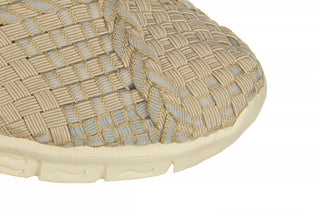 Półbuty Rock Carioca Ivory 032943, Beżowy, Materiał