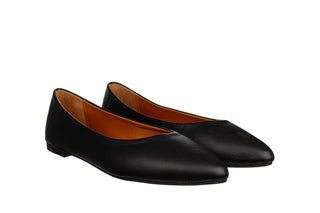 Baleriny Bayla-161 122 23Y8005 Black 161705, Czarny, Skóra naturalna