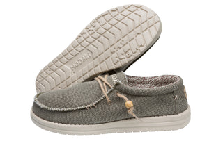 Półbuty Hodaki Captain Jute Khaki 003266, Materiał