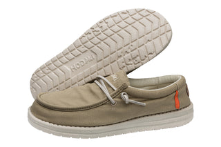 Półbuty Hodaki Captain Worn Khadjibey 003273, Khaki, Materiał
