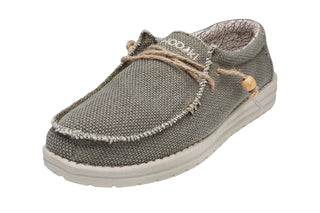 Półbuty Hodaki Captain Jute Khaki 003266, Materiał