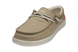 Półbuty Hodaki Captain Worn Khadjibey 003273, Khaki, Materiał
