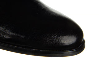 Półbuty John Doubare QA527-C5-A78 Black 104210, Czarny, Skóra naturalna
