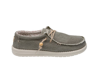 Półbuty Hodaki Captain Jute Khaki 003266, Materiał