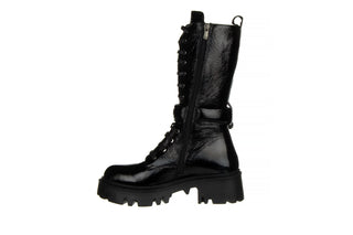 Trzewiki Bayla-161 054 2898 3627 Black Patent 161386, Czarny, Skóra lakierowana
