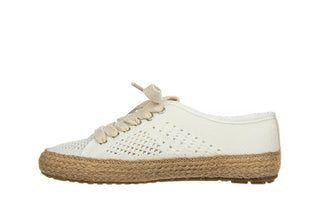 Espadryle Emu Agonis Mac Coconut 119187, Biały, Materiał