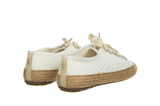 Espadryle Emu Agonis Mac Coconut 119187, Biały, Materiał