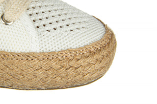 Espadryle Emu Agonis Mac Coconut 119187, Biały, Materiał