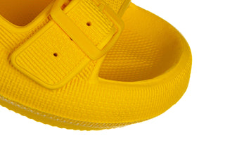 Klapki Laura Vita Nuon 08 Jaune 202003, Żółty, Tworzywo