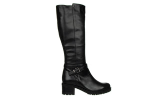 Kozaki Bayla-161 077 43575 Black 161734, Czarny, Skóra naturalna