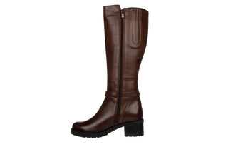 Kozaki Bayla-161 077 43575 Brown 161735, Brązowy, Skóra naturalna