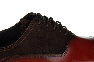Półbuty John Doubare QA520-C3-F273 Brown 104214, Brązowy, Skóra naturalna