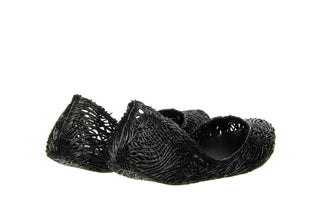 Baleriny Melissa Campana Flow Ad Black 010426, Czarny, Guma