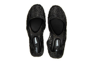 Baleriny Melissa Campana Flow Ad Black 010426, Czarny, Guma