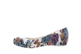 Baleriny Melissa Ultragirl 3db Ad White Blue, Biały, Guma