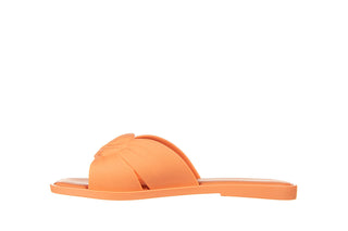 Klapki Melissa Plush AD Orange 010393, Pomarańczowy, Guma