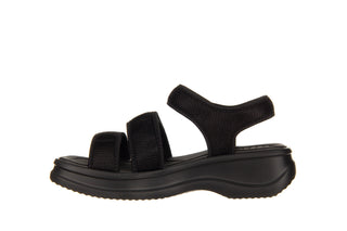 Sandały Azaleia Tania Soft Therapy Pap Black 198022, Czarny, Materiał