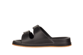 Klapki Azaleia Dani Anatomic Tam Black 198009, Czarny, Tworzywo