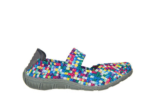 Półbuty Rock Cape Town Blue Purple Smoke 22 032875, Wielokolorowy, Materiał