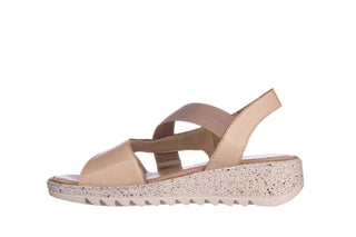 Sandały Bayla-161 016 901 Beige 161190, Beż, Skóra naturalna