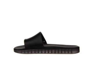 Klapki Melissa Beach Slide Next Gen AD Matte Black Smoke 010338, Czarny, Guma