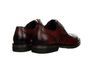 Półbuty John Doubare QA82L-C92-Q273 Brown 104194, Brązowy, Skóra naturalna