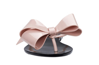 Klapki Melissa Harmonic Bow III AD Black Pink, Guma