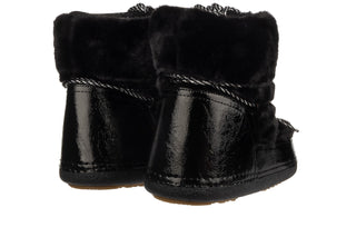 Śniegowce Bayla-194 Moonia Black 194009, Czarny, Futro sztuczne