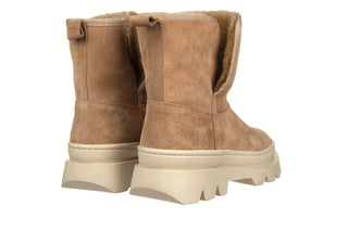 Botki Bayla-161 031 Jordy 001 Srt 81 Agatha Camel Suede 161657, Beżowy, Skóra naturalna