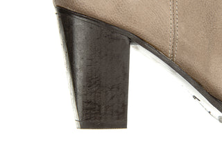 Botki Bayla-161 077 39499 Beige Nubuck 161550, Szary, Skóra naturalna