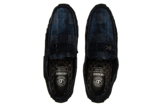 Mokasyny John Doubare Y198-109 Black 104177, Czarny, Skóra naturalna
