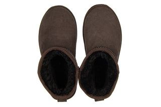 Śniegowiec Emu Stinger Micro Chocolate 119149, Brąz, Skóra naturalna