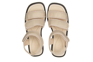 Sandały Azaleia Tania Soft Therapy Pap Off White Black 198024, Biały/Czarny, Materiał