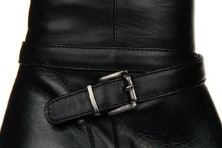 Kozaki Bayla-161 077 43575 Black 161734, Czarny, Skóra naturalna