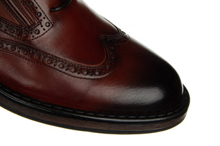 Półbuty John Doubare QA82L-C92-Q273 Brown 104194, Brązowy, Skóra naturalna