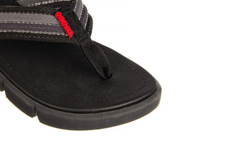 Klapki Azaleia 451-OP450 Black, Czarny, Materiał
