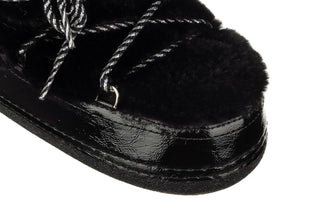 Śniegowce Bayla-194 Moonia Black 194009, Czarny, Futro sztuczne
