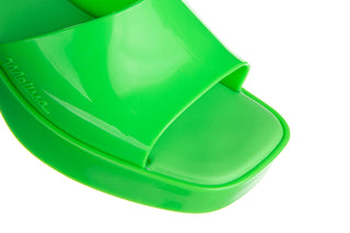 Klapki Melissa Shape AD Green 010395, Zielony, Guma