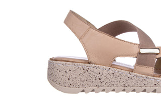 Sandały Bayla-161 016 901 Beige 161190, Beż, Skóra naturalna