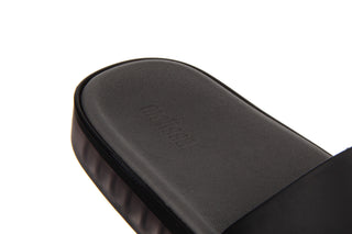 Klapki Melissa Beach Slide Next Gen AD Matte Black Smoke 010338, Czarny, Guma